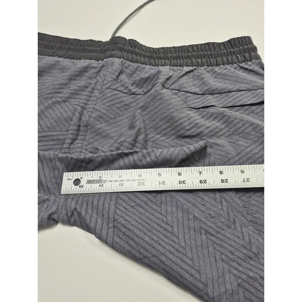 PrAna Slope Shorts Mens 2XL Gray Lined Athletic Running Gym Training